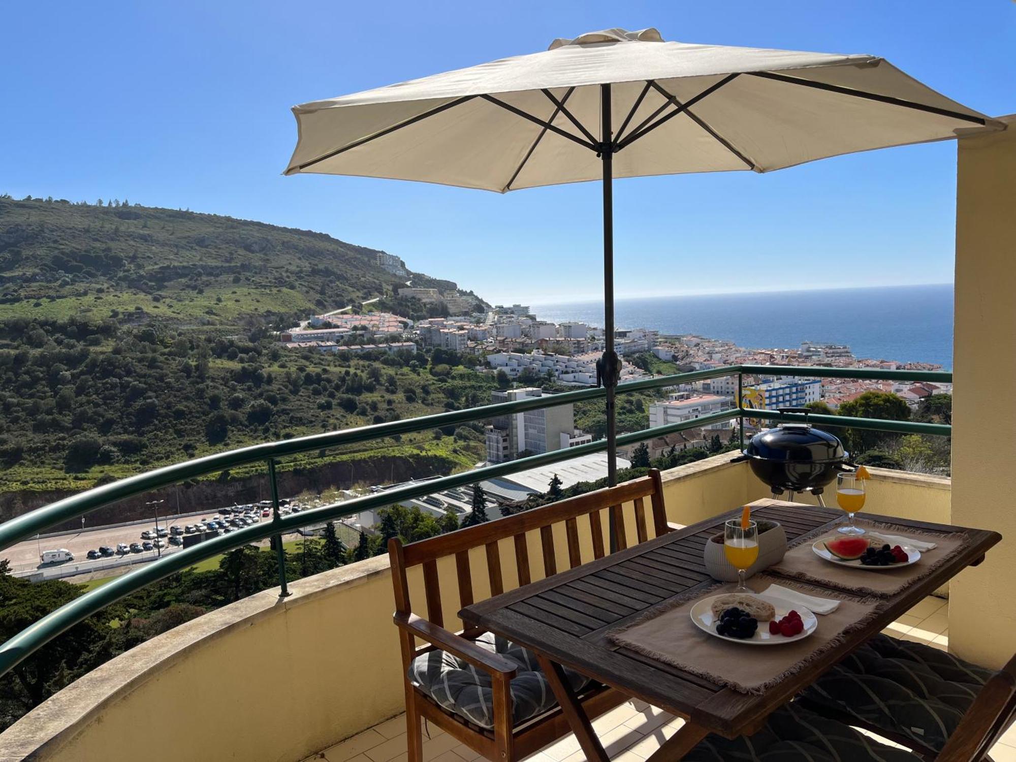 Апартаменты Casa Do Mar - Sea View - Wifi - Barbecue Сесимбра Экстерьер фото
